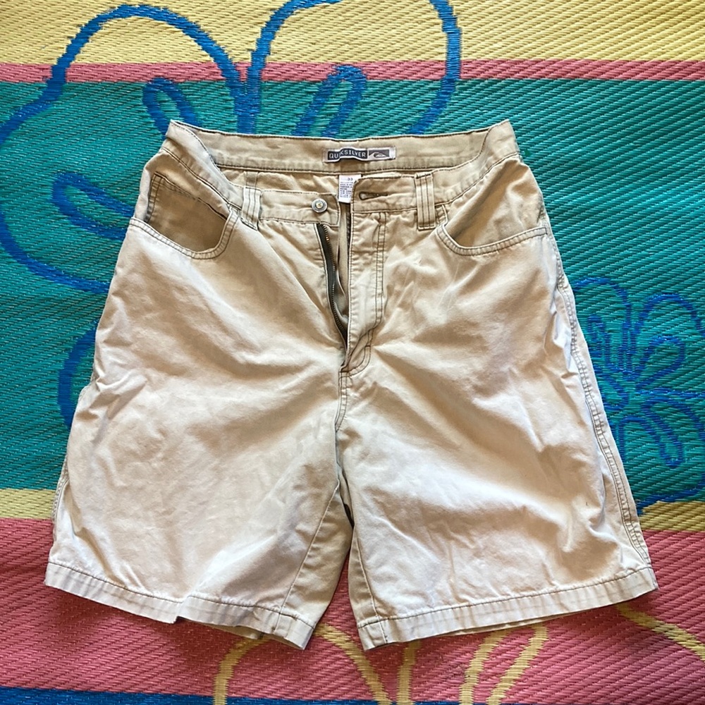 Y2K Quiksilver canvas shorts